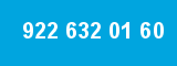 922 632 01 60